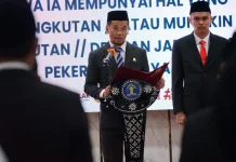 Kemenkum Sulbar Lantik MPDN dan PPNS, Perkuat Kepastian Hukum