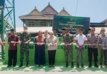 Bupati Mamuju Apresiasi TNI Bangun 11 Jembatan dan Sumur Bor di Mamuju