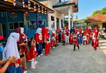 Semarak Lomba 17 Agustus, Siswa TK di Mamuju Antusias Rayakan Kemerdekaan