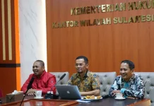 Perkuat Pelayanan, Kemenkum Sulbar Ikuti Forum Pengaduan Pelayanan Publik