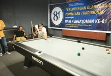 Lomba Biliar Meriahkan Hari Pengayoman ke-81 di Kemenkum Sulbar