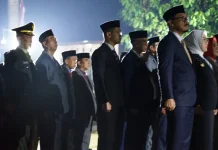 Kakanwil Kemenkum Sulbar Hadiri Apel Kehormatan dan Renungan Suci