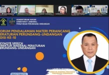 Kemenkum Sulbar Dukung Peningkatan Kapasitas SDM Dalam Pembentukan Regulasi