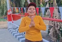 Warga Martasari Tak Lagi Melintasi Sungai,Seorang Ibu bertrimaksih ke Presiden