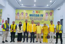 Andi Irwan Terpilih Aklamasi Ketua DPD II Golkar Mateng