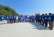 Rangkaian HUT Demokrat, Sulbar Gelar Aksi Kebersihan dan Olahraga Rakyat di Mamuju