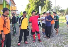 Olahraga Bersama, PT. Suryaraya Lestari Ajak Warga Cegah Kebakaran Hutan