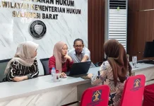 Kemenkum Sulbar Perkuat Pendampingan Digital dalam Layanan Apostille