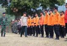 Sekda Sulbar Pimpin Apel Satgas Karhutla, Tekankan Sinergi Lintas Instansi