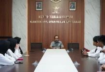 Kemenkum Sulbar Tanamkan Budaya Pelayanan kepada Peserta Magang