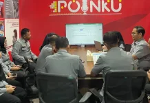 Kemenkum Sulbar Pantau Tren Layanan KI Lewat E-Lapkin