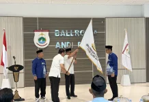 Sekda Junda Lepas 22 Kafilah Sulbar ke MTQ Nasional XXXI Semarang