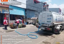 Dampak Kekeringan, PMI Sulbar Salurkan 1 Juta Liter Air Bersih ke Dua Kabupaten
