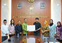 Kemenkum Sulbar Perkuat Sinergi Balai Harta Peningkatan