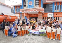 Edukasi Kebencanaan, BPBD Sulbar Ajak Anak Belajar Sambil Bermain