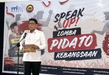 Kesbangpol Sulbar Apresiasi Lomba Pidato Kebangsaan RRI Mamuju - Densus 88