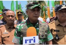 Pangdam Palaka Wira Resmikan Jembatan Garuda Penghubung Desa di Pasangkayu
