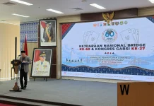 KONI Sulbar Apresiasi Gelaran Kejurnas Bridge ke-60 di Mamuju