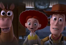 Woody punya alasan mengapa ia memberikan lencananya ke Jessie buka ke Buzz