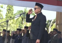 Hari Kesaktian Pancasila, Wabup Mamuju Tekankan Pancasila dalam Pemerintahan