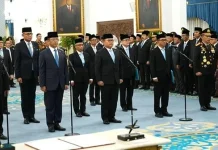 Daftar Pejabat yang Dilantik di Reshuffle Kabinet Merah Putih