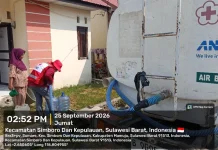 PMI Sulbar Salurkan 1,3 Juta Liter Air Selama Kemarau