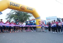 Buka Fun Run PPNI-IBI Sulbar, Sekda Junda Maulana Tekankan Pentingnya Hidup Sehat