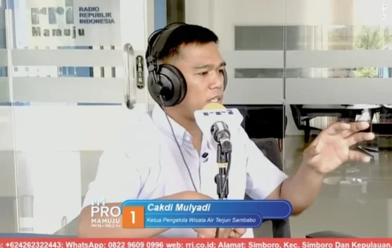 Pengelola Air Terjun Sambabo Perkenalkan  Potensi Wisata di RRI