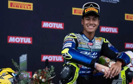 Pembalap Indonesia Aldi Mahendra Ukir Sejarah di Australia