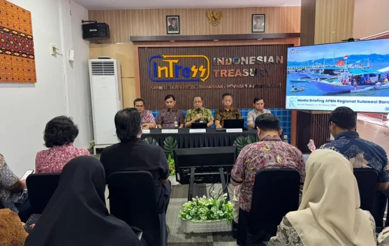 Pendapatan APBN Regional Sulbar Diawal Tahun 2026 Capai Rp64,63 Miliar