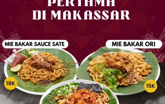 Mie Bakar, Sensasi Smoky dari Tenda Teduh