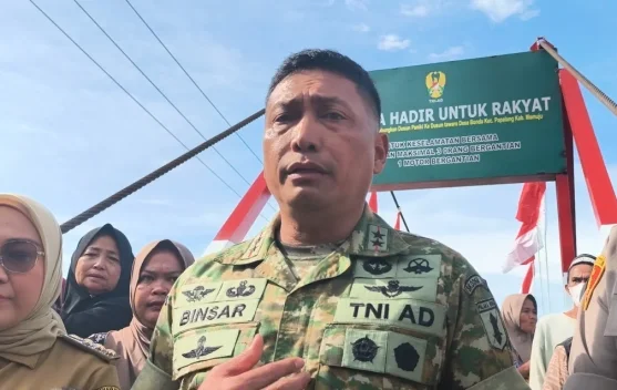 Kodam XXIII/Palaka Wira Bangun 20 Jembatan Mulai Bulan Depan