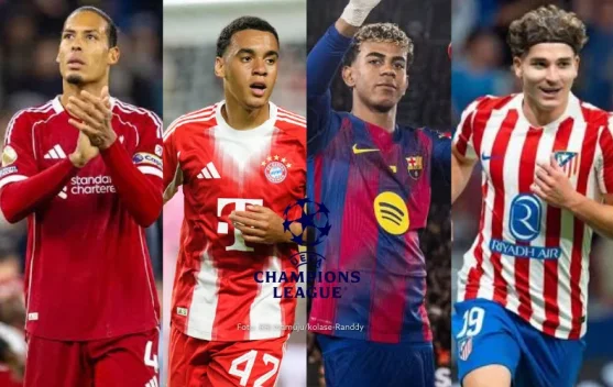 Hasil Lengkap Leg Pertama 16 Besar Liga Champions