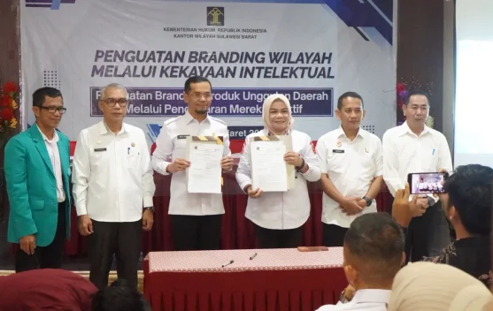 Kanwil Kemenkum Sulbar dan Institut Hasan Sulur Perkuat Sinergi Perlindungan KI