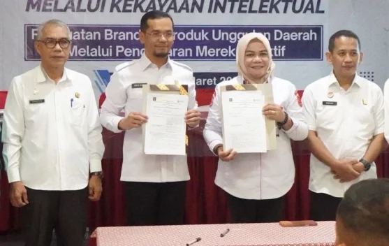 Kemenkum Sulbar - Institut Hasan Sulur Sepakat Dorong Inovasi KI Perguruan Tinggi