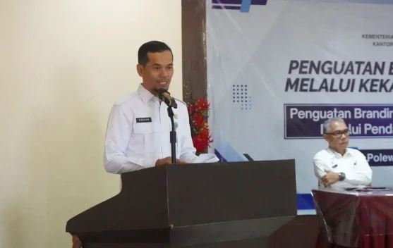 Kemenkum Sulbar Penguatan Branding Produk Daerah di Polman