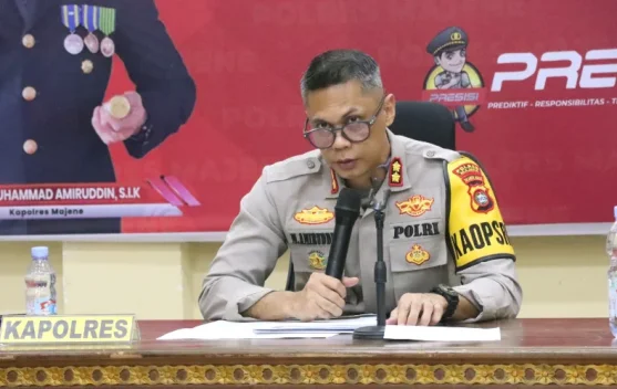 Kapolres Majene Imbau Warga Tak Arak-arakan di Malam Takbiran