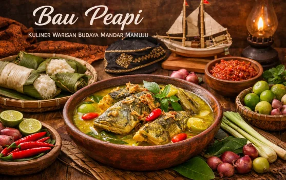 Gurihnya Bau Peapi Kuliner Warisan Budaya Mandar Mamuju
