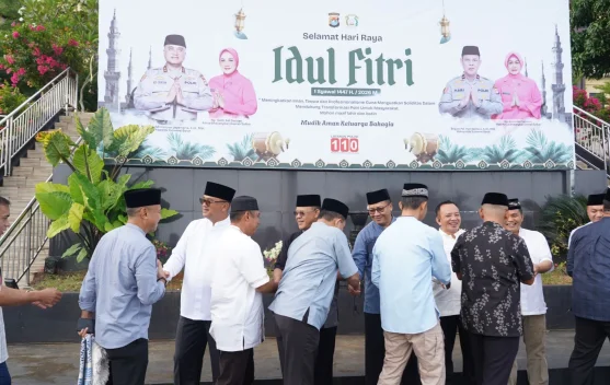 Kehangatan dan Kebersamaan Hari Raya Idul Fitri 1447 Hijriah di Polda Sulbar