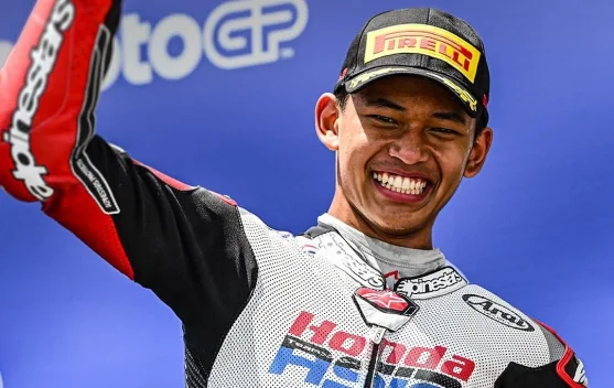 Veda Pratama Ukir Sejarah, Podium Perdana Pembalap Indonesia
