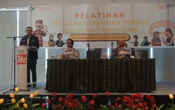 Wabup Mamuju Buka Pelatihan Sensus Ekonomi 2026