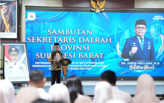 Forum Anak Sulbar Dikukuhkan, Sekda Sulbar Tekankan Kolaborasi Lindungi Anak