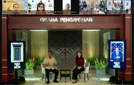 Kemenkum Sulbar Dukung Program 'Pasti Ada Solusi' Tingkatkan Pelayanan Publik