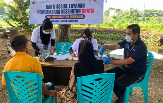 Rutan Pasangkayu Gelar Bakti Sosial: Layanan Kesehatan Gratis lewat 'Polikel'