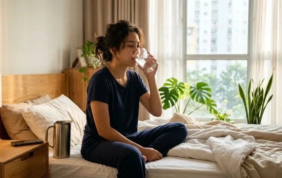 Benarkah Minum Air Putih Tidak Baik setelah Bangun Tidur?