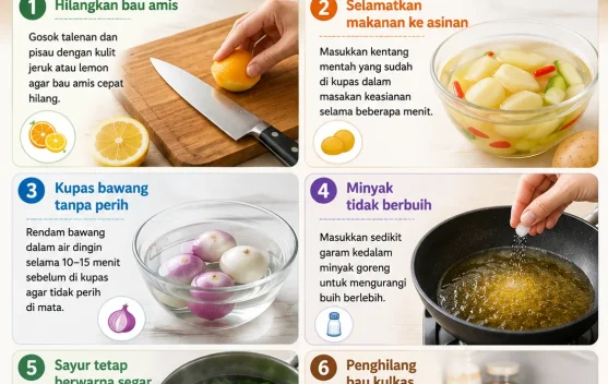 Rahasia Dapur yang Jarang Orang Tahu, Wajib Dicoba!