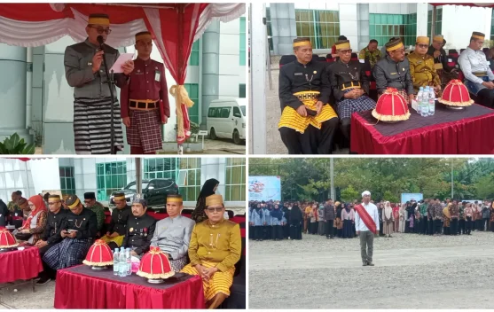 Wakil Bupati Mateng Pimpin Upacara Peringatan Harganas ke-33