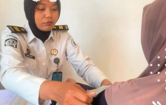 Lapas Perempuan Mamuju Rutinkan Pemeriksaan Kesehatan Warga Binaan