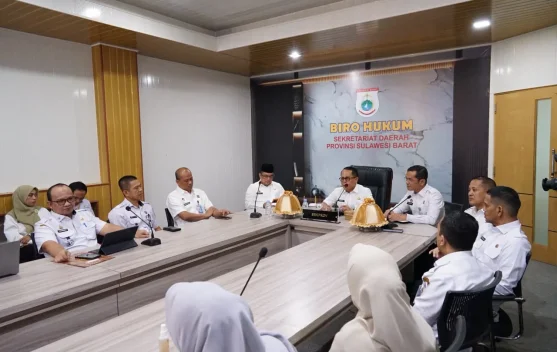 Kakanwil Kemenkum Sulbar  Dorong Percepatan Pembentukan Perda KI