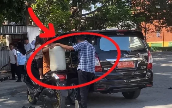 Mobil Dinas Pemkab Majene Terciduk Isi BBM Subsidi, Kadis PPA Beri Klarifikasi